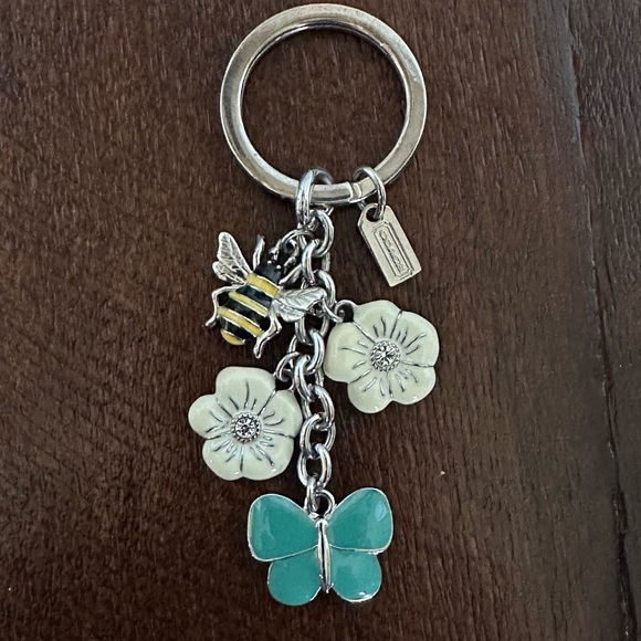 Coach Accessories - Coach Spring Pave Mix Keychain Fob 92248